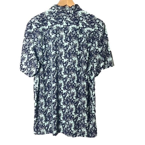 NWT MIZZEN+MAIN PERFORMANCE MENSWEAR CAPRI BLUE SHIRT SIZE M - Picture 2 of 8